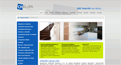 Desktop Screenshot of chalupainteriery.cz